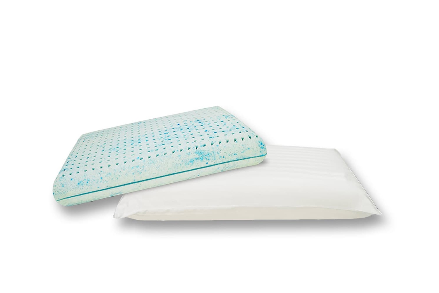 almohada de latex con gel termoreguladora