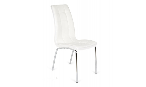 silla de comedor blanca